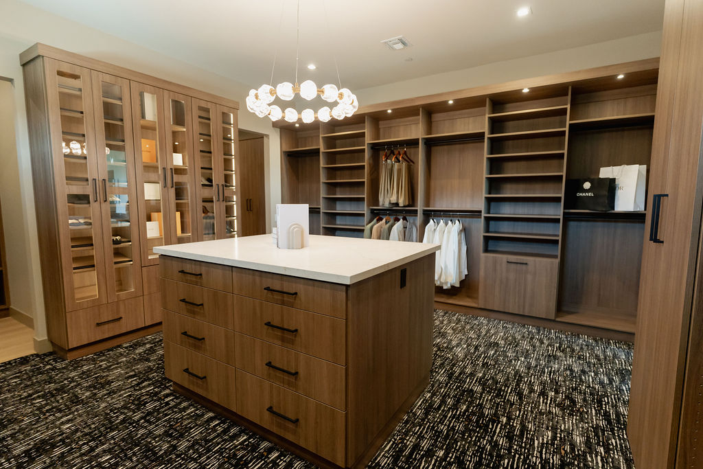 Wooden Boutique Master Closet