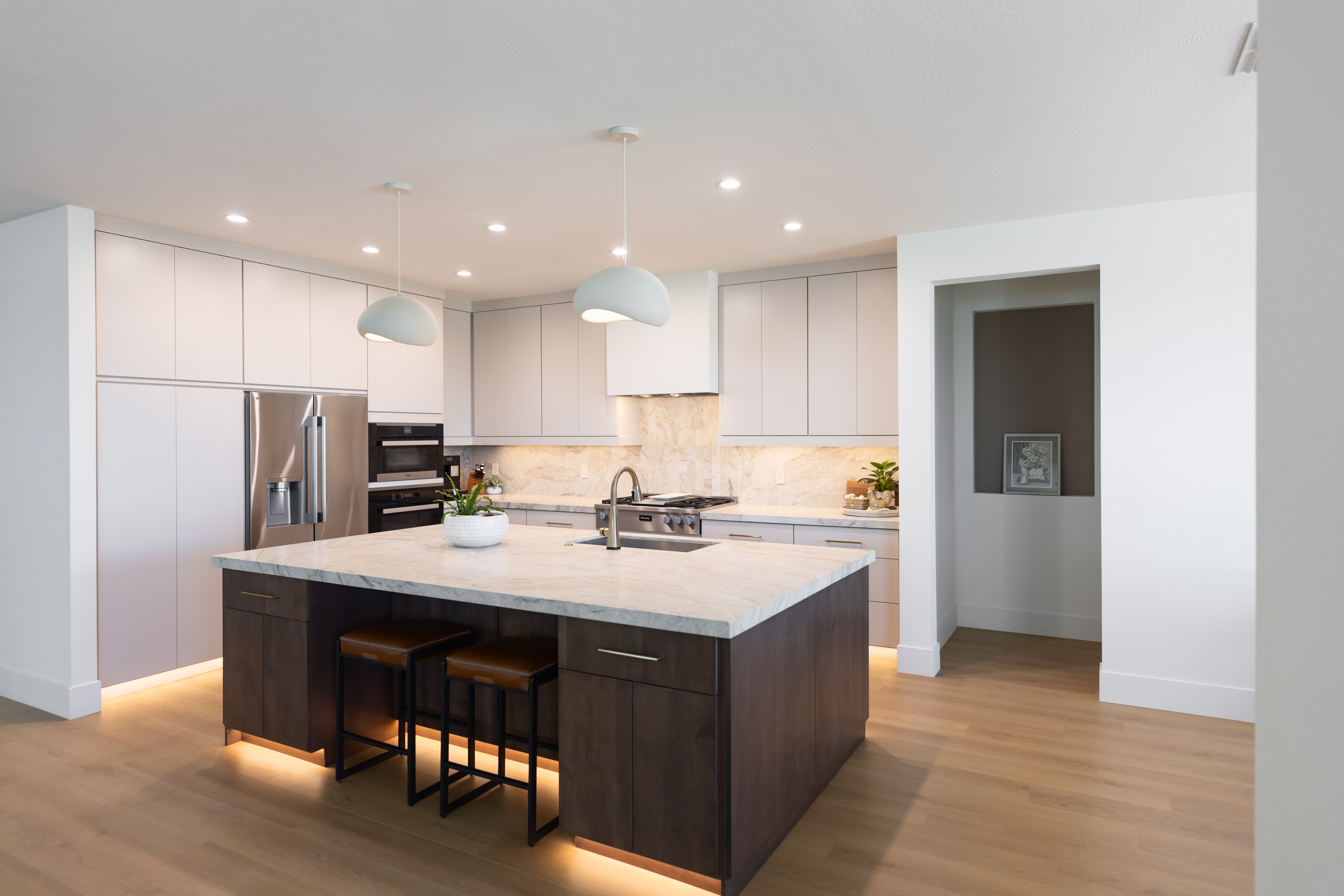 Two-Tone Modern Kitchen